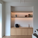 4 kast in nis eik fineer